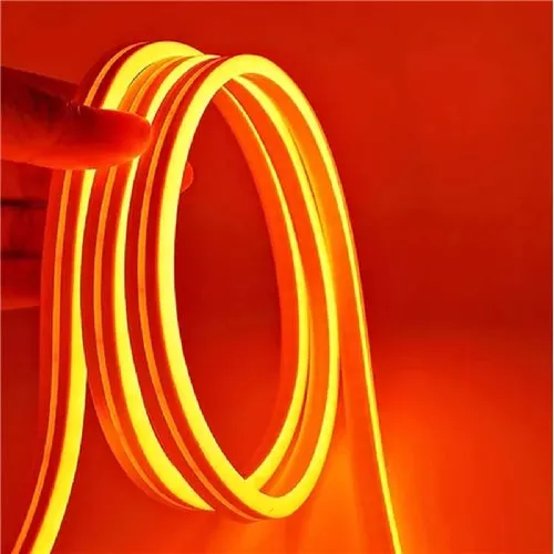 12v 8mm Neon Led Rope Light Amber 1m Bing Light