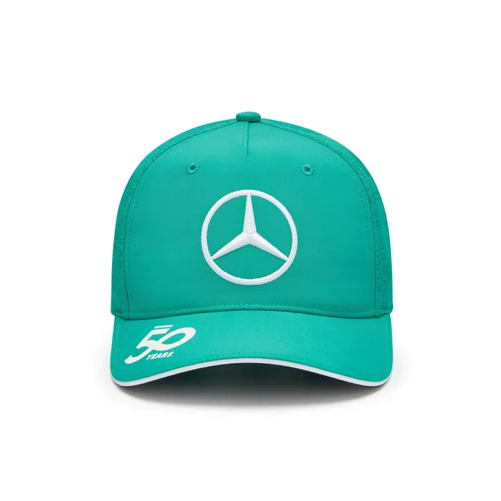 2024 Singapore GP Mercedes AMG Petronas F1™ Team 50 Years Baseball Hat - Green