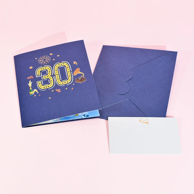 50th Wedding Anniversary Gift Card 3D Pop