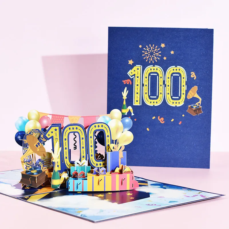 50th Wedding Anniversary Gift Card 3D Pop