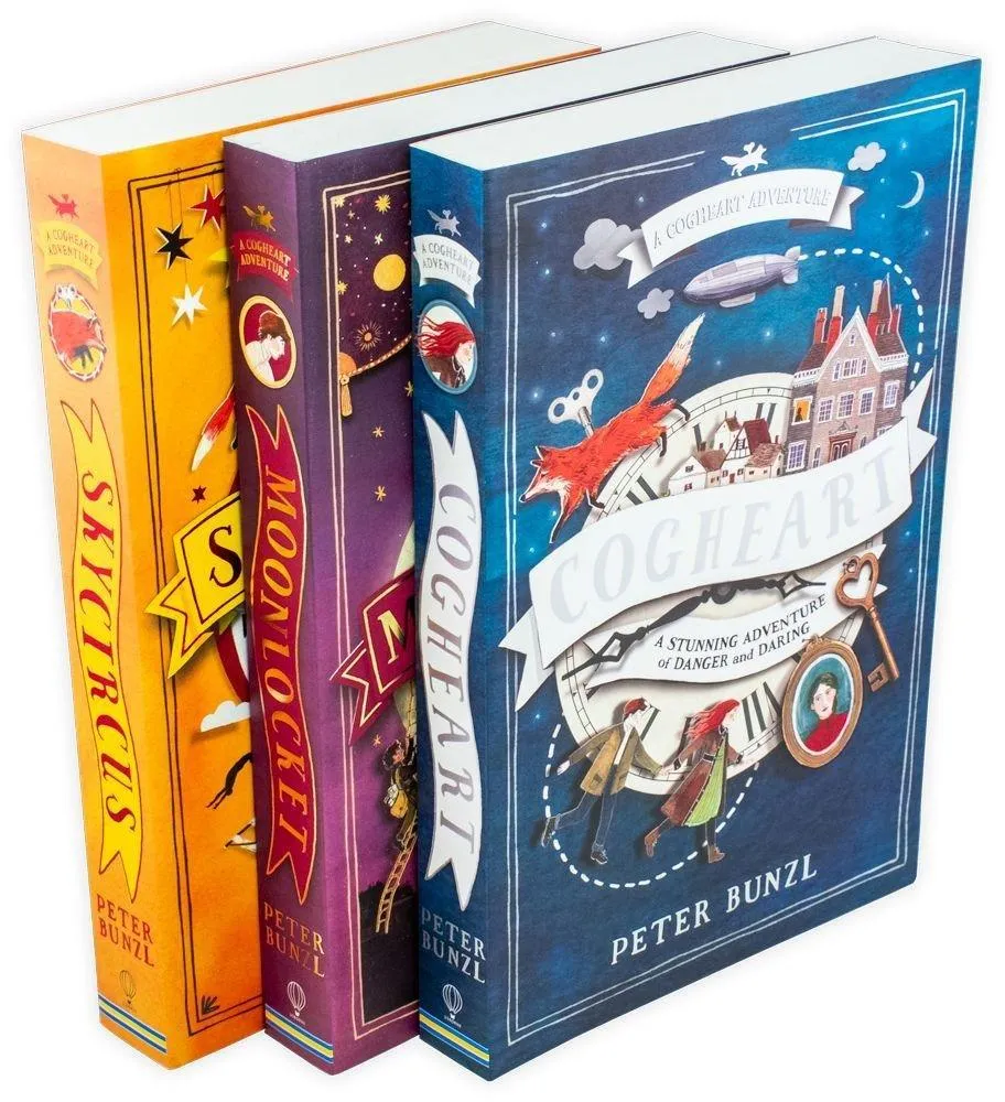 A Cogheart Adventure 3 Book Collection - Ages 9-14 - Paperback - Peter Bunzl