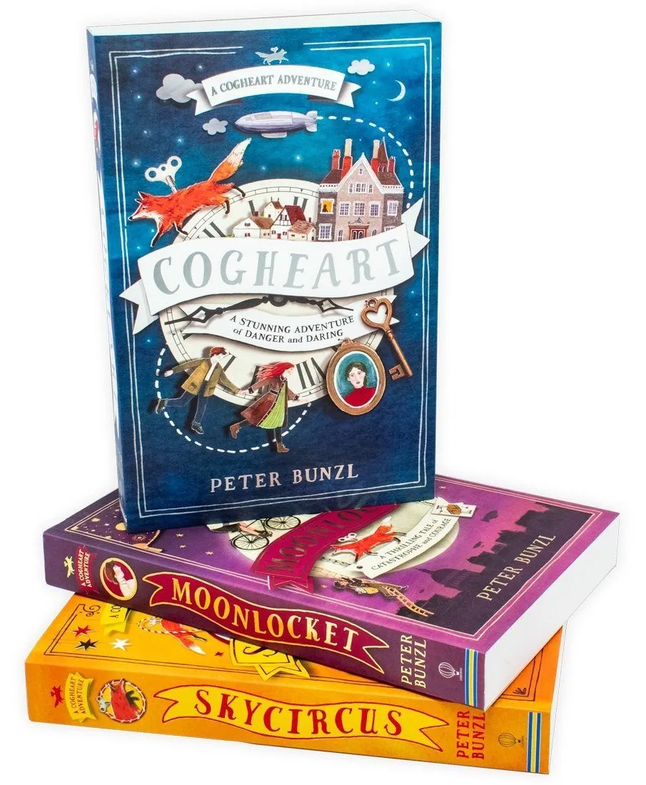 A Cogheart Adventure 3 Book Collection - Ages 9-14 - Paperback - Peter Bunzl