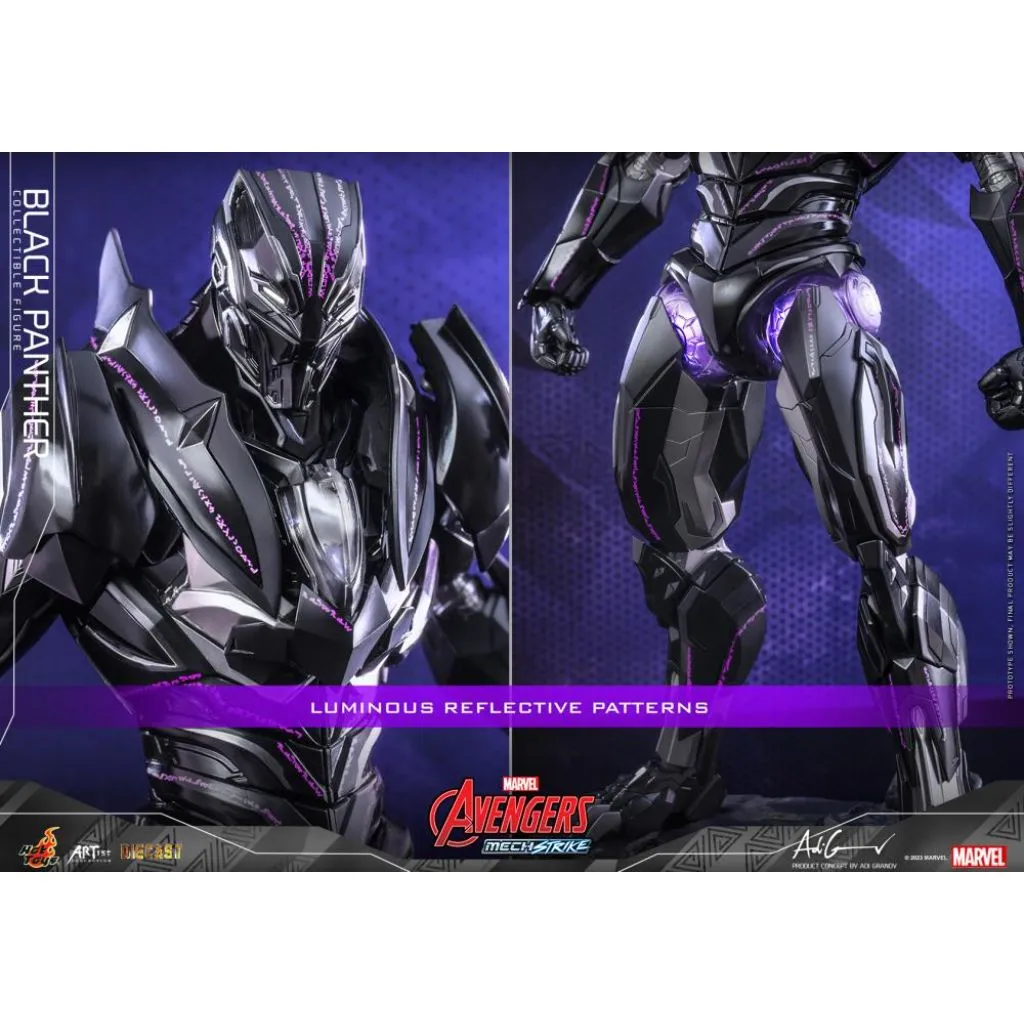 AC05D55 Marvel's Avengers Mech Strike - Black Panther