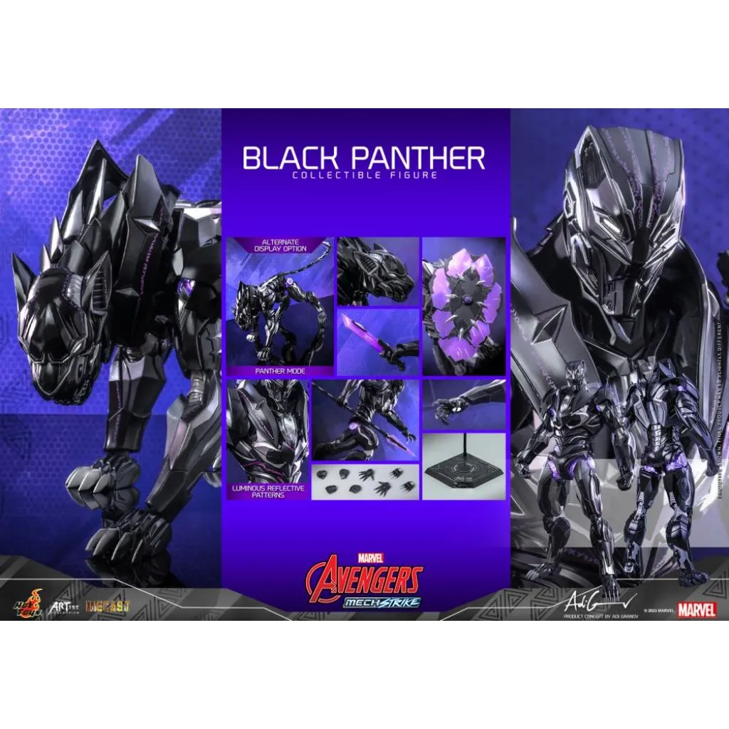 AC05D55 Marvel's Avengers Mech Strike - Black Panther