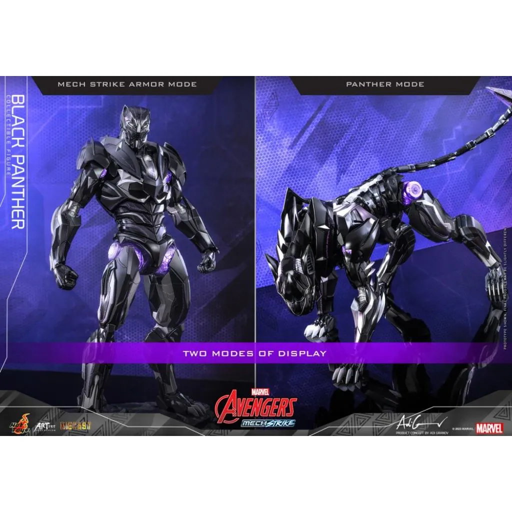 AC05D55 Marvel's Avengers Mech Strike - Black Panther