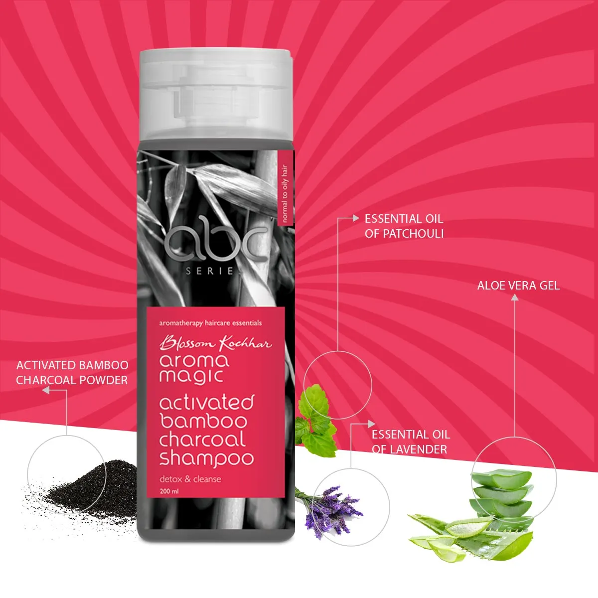 Activated Bamboo Charcoal Shampoo