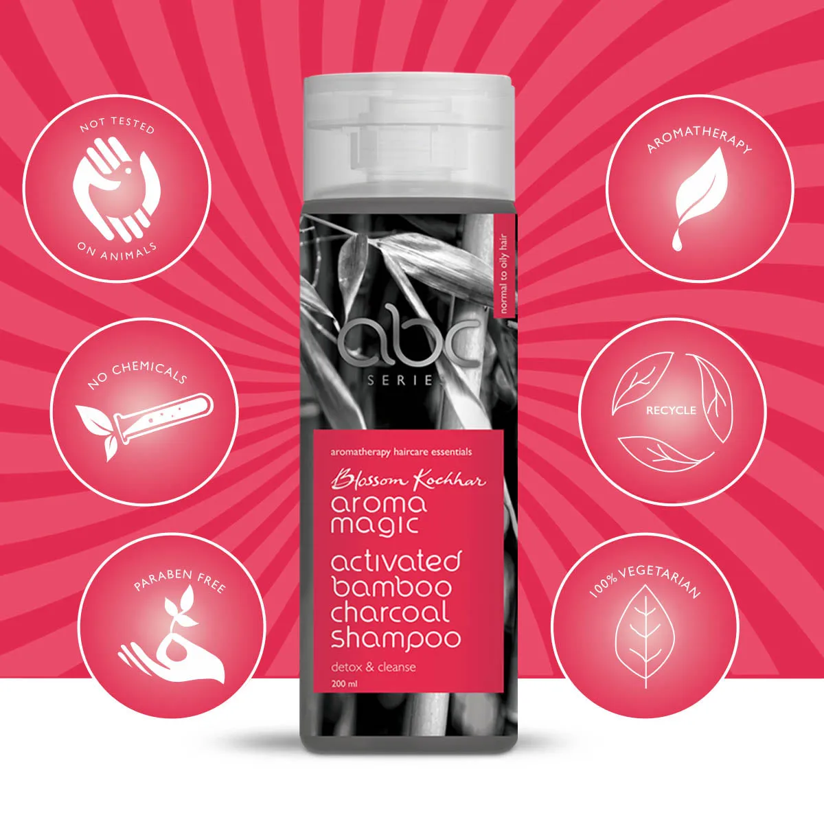 Activated Bamboo Charcoal Shampoo