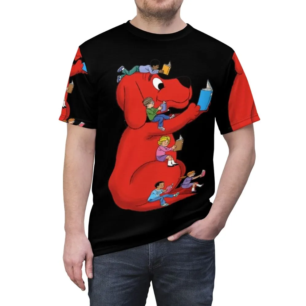 Adorable Clifford the Big Red Dog Inspired Graphic Tee