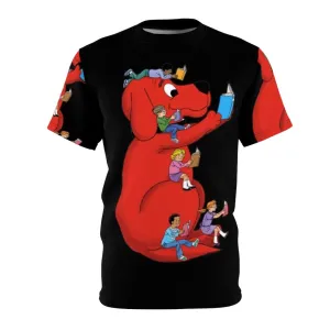 Adorable Clifford the Big Red Dog Inspired Graphic Tee