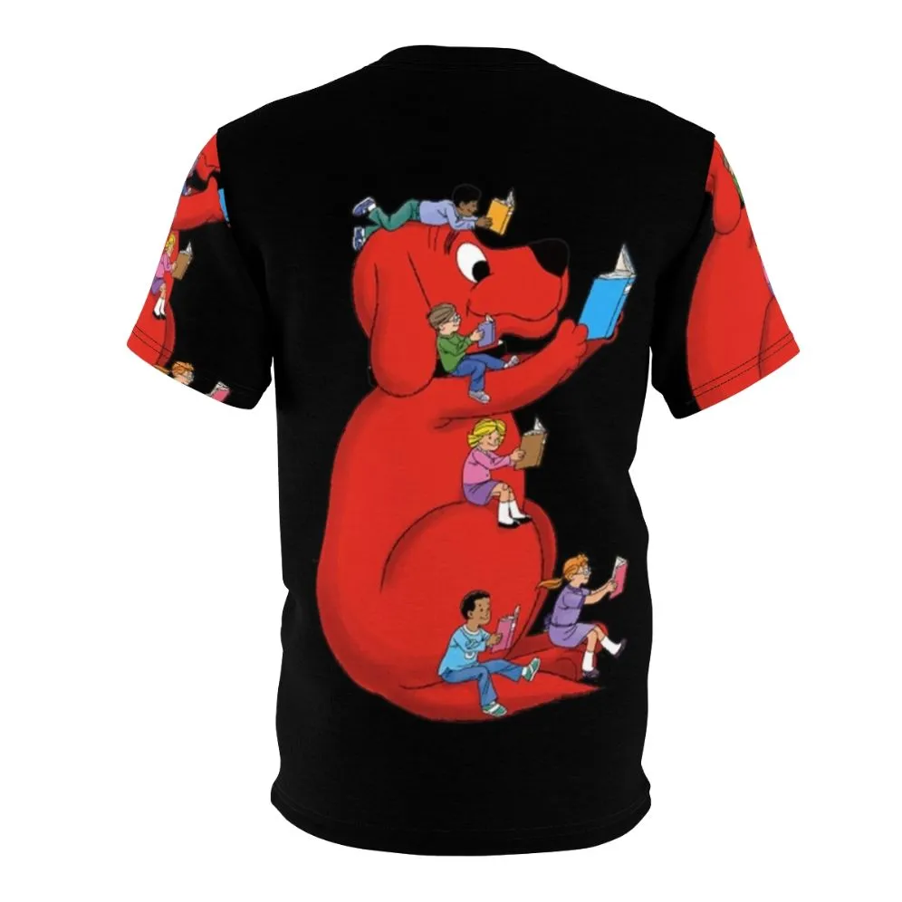 Adorable Clifford the Big Red Dog Inspired Graphic Tee