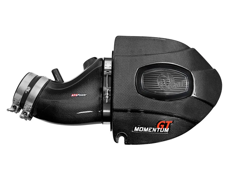 AFE Momentum GT Carbon Fiber Cold Air Intake System (w/Pro DRY S Filter): 300 / Challenger / Charger 6.4L 392 2011 - 2024