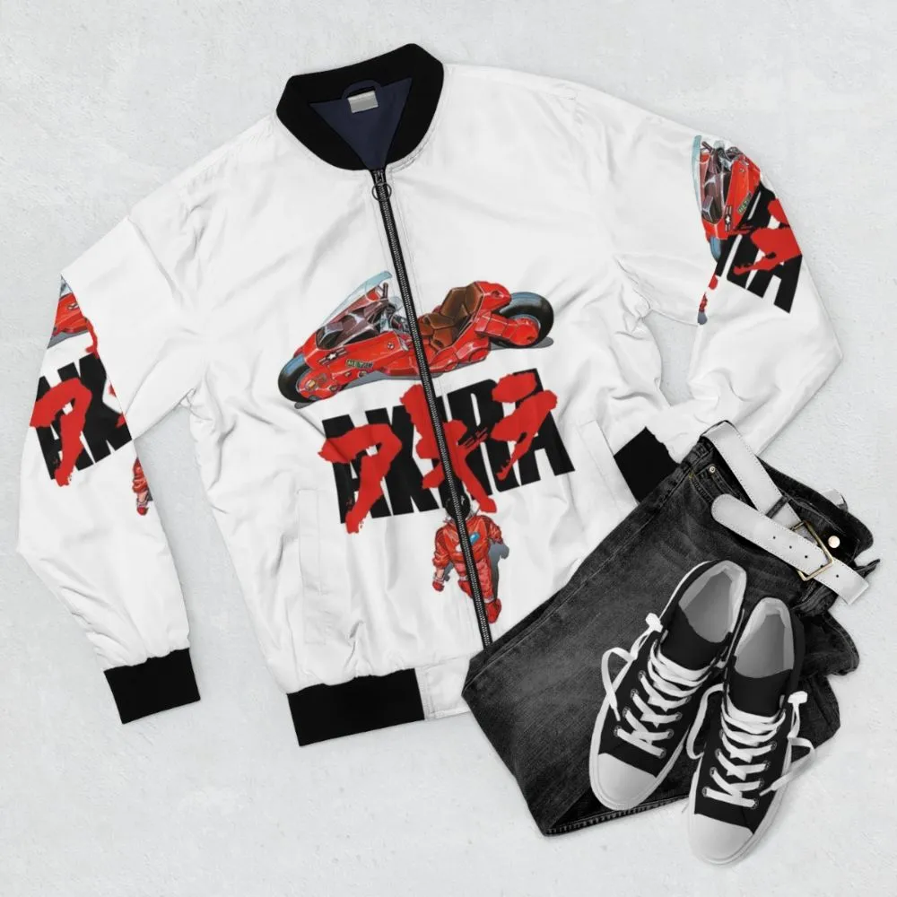 Akira Anime Japan Retro Bomber Jacket