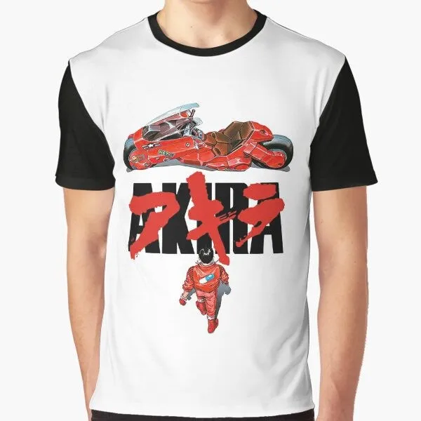 Akira Anime Japan Retro Graphic T-Shirt | Anime Fan Gift