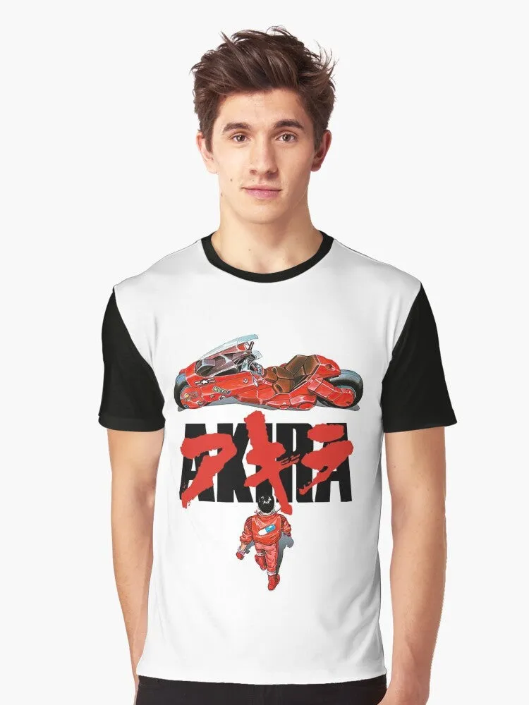 Akira Anime Japan Retro Graphic T-Shirt | Anime Fan Gift