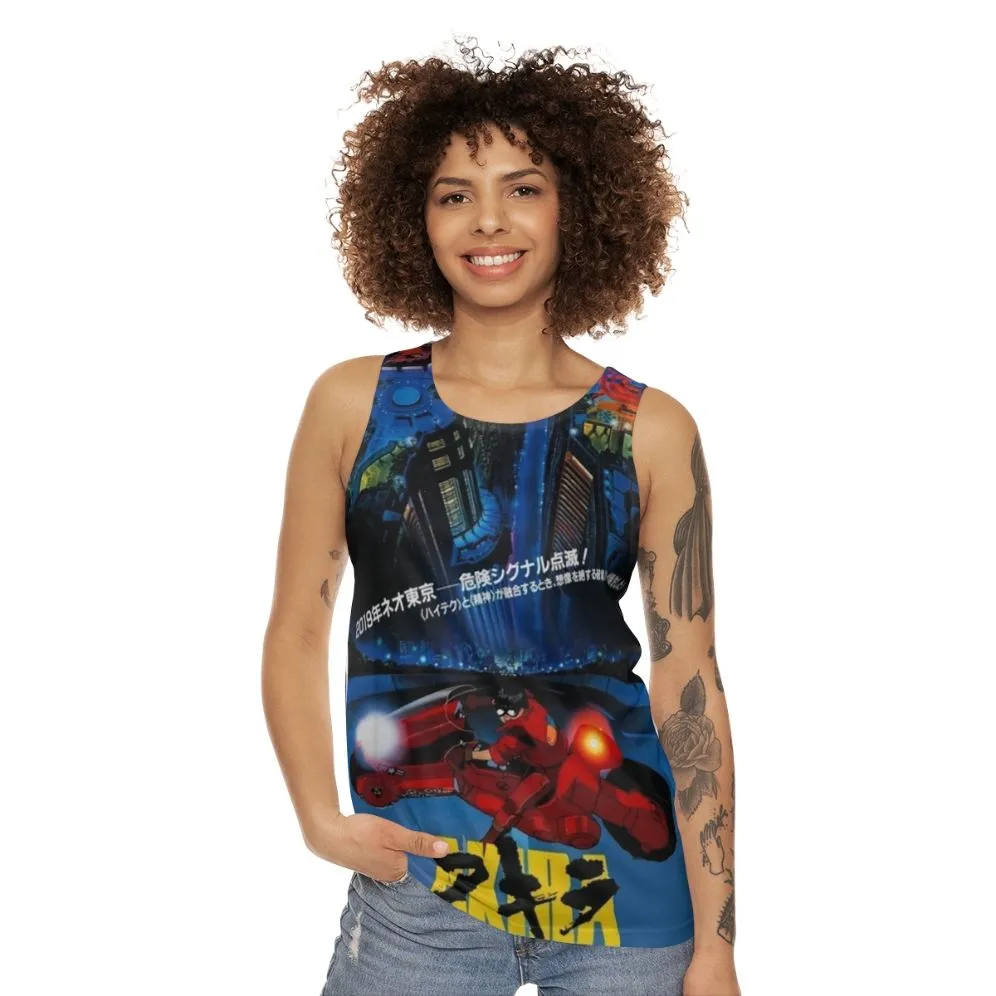 Akira Inspired Unisex Tank Top - 2019 Cyberpunk Fashion