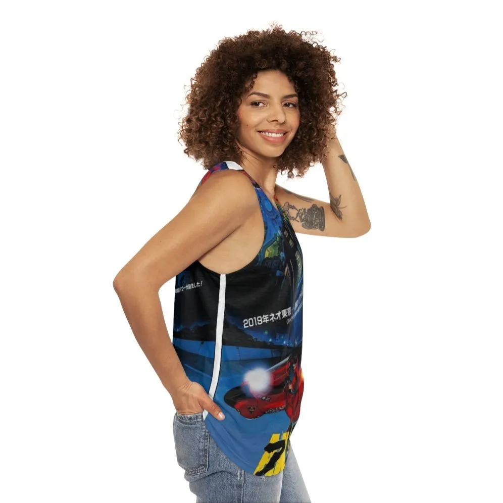 Akira Inspired Unisex Tank Top - 2019 Cyberpunk Fashion