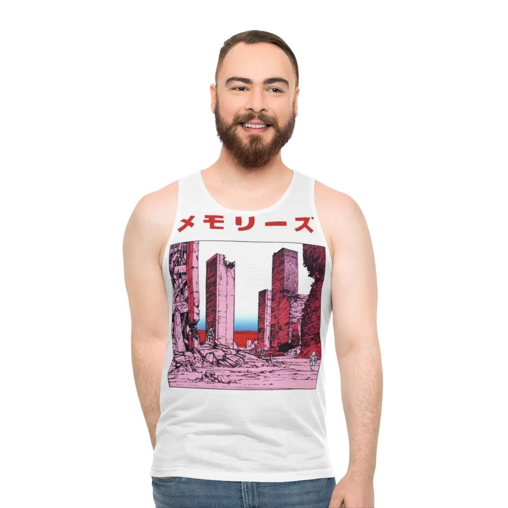 Akira Manga Inspired Katsuhiro Otomo Memories Unisex Tank Top