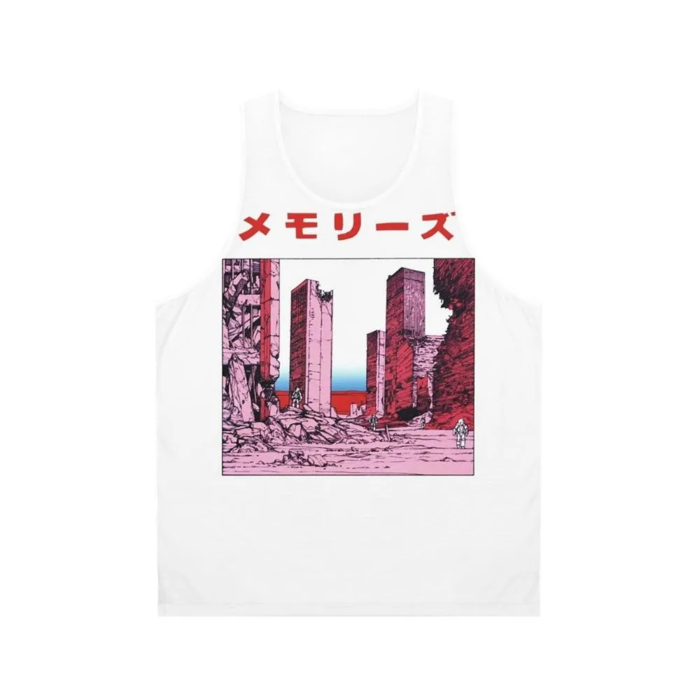 Akira Manga Inspired Katsuhiro Otomo Memories Unisex Tank Top