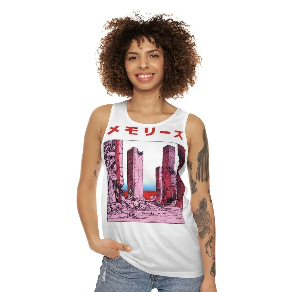 Akira Manga Inspired Katsuhiro Otomo Memories Unisex Tank Top