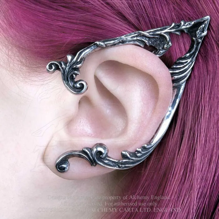 Alchemy Gothic Earring Arboreus Elf Ear Wrap Left E390L