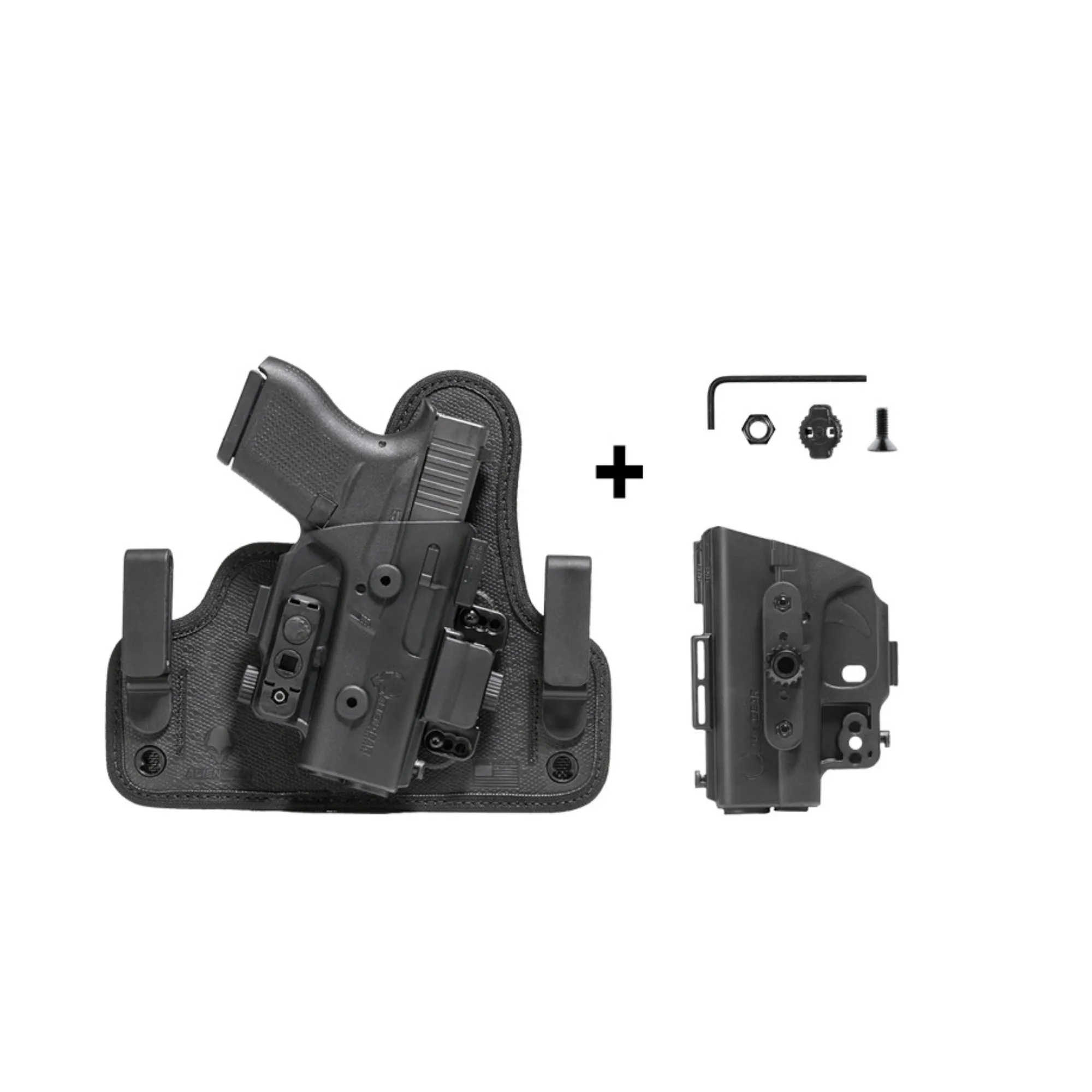 Alien Gear Holsters Glock - 19 ShapeShift 4.0 IWB Holster - Right Handed