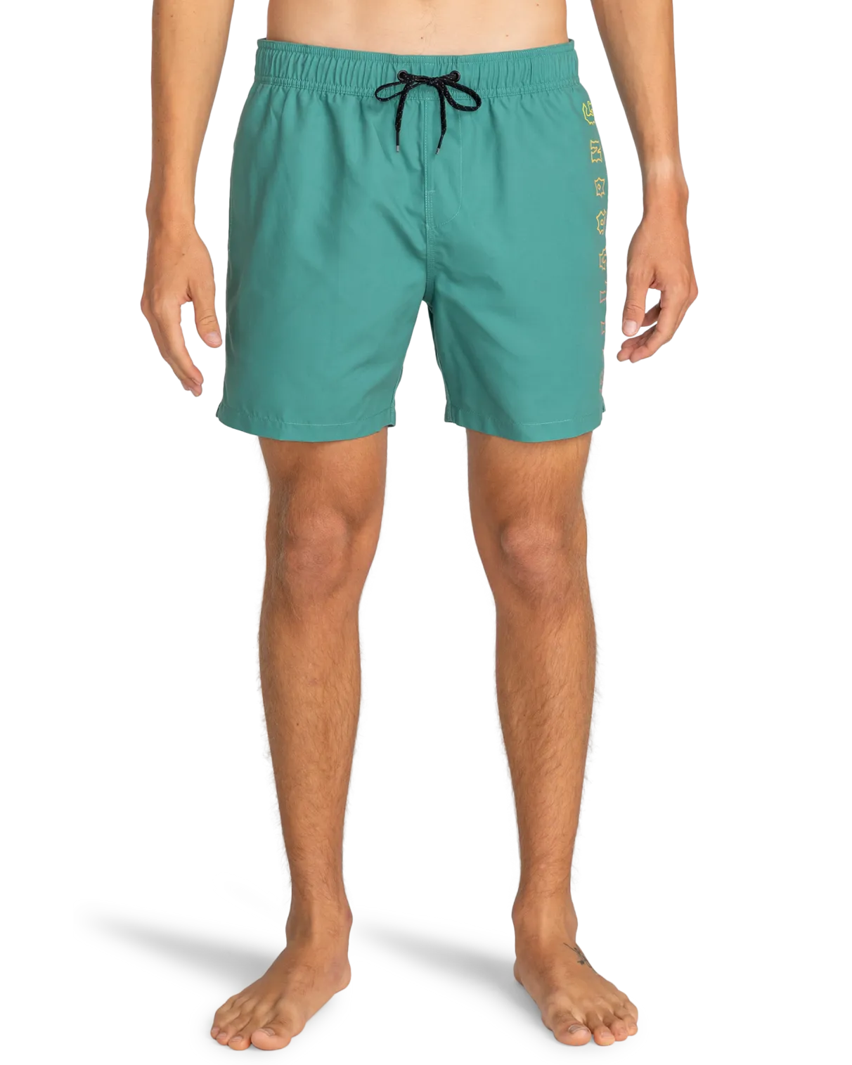 All Day Heritage Layback Volley Shorts in Jade