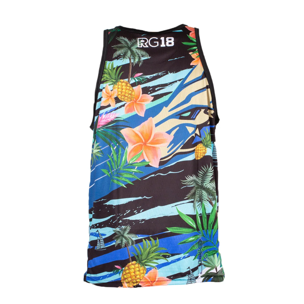 Aloha Black - RG18 Signature Series Tank Top DryFit