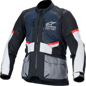 ALPINESTARS Andes Air Drystar? Jacket - Deep Blue/Black/Ice Gray - 2XL 3207924-7029-2X