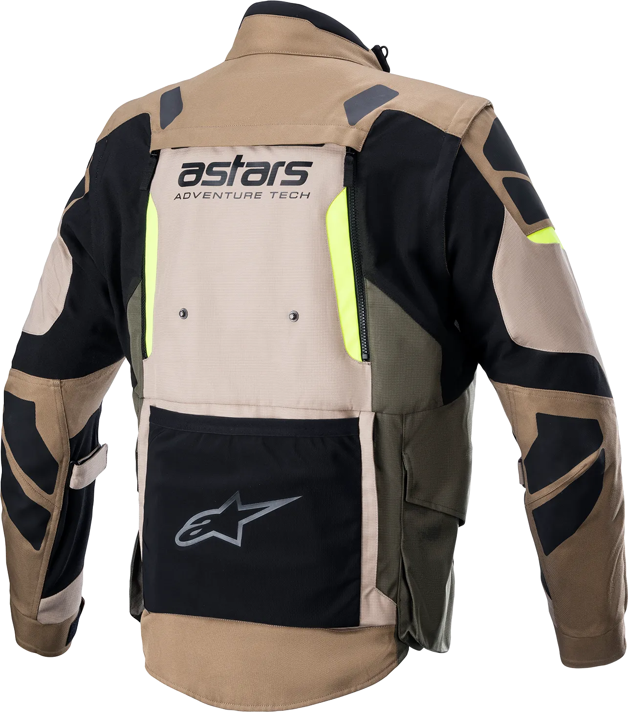 ALPINESTARS Halo Drystar? Jacket - Black/Sand/Yellow - Large 3204822-865-L