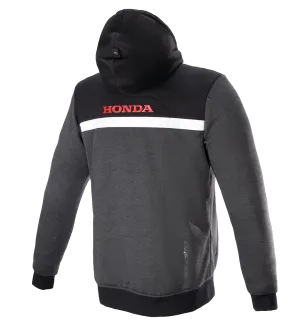 ALPINESTARS Honda Chrome Street Hoodie - Black/Gray/Red - 3XL 4201323-1908-3X