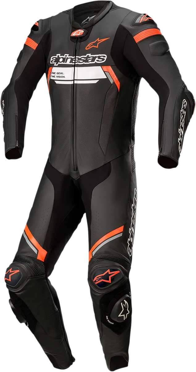 ALPINESTARS Missile Ignition v2 1-Piece Suit - Black/Red Fluorescent - US 42 / EU 52 3150222-1030-52