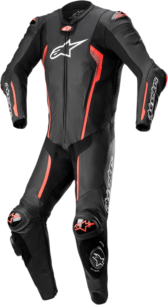 ALPINESTARS Missile v2 1-Piece Suit - Black/Red Fluorescent - US 36 / EU 46 3150122-1030-46