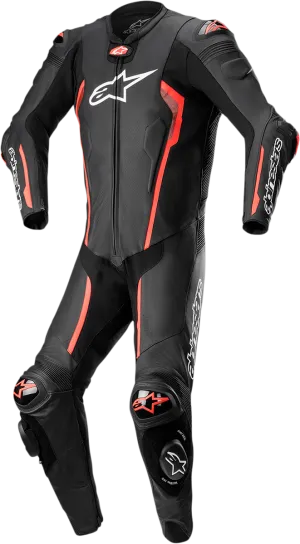 ALPINESTARS Missile v2 1-Piece Suit - Black/Red Fluorescent - US 36 / EU 46 3150122-1030-46