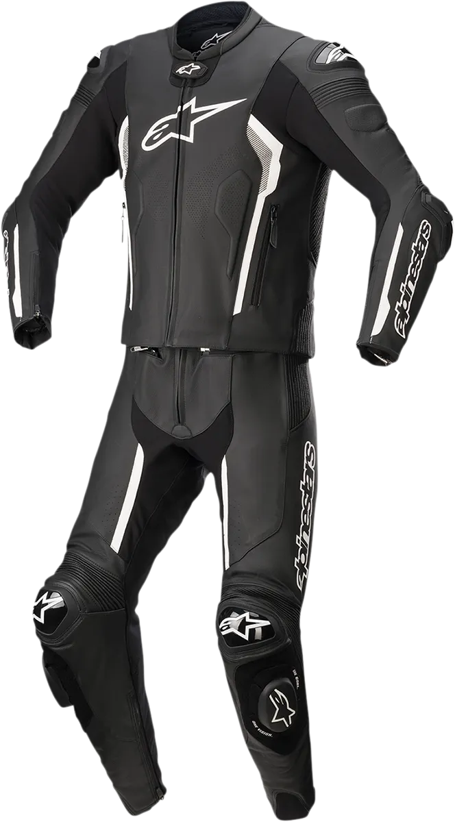 ALPINESTARS Missile v2 - 2-Piece Suit - Black/White/Gray - US 48 / EU 58 3160122-12-58