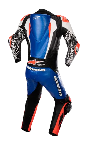 ALPINESTARS Racing Absolute v2 Leather Suit - Black/Blue/White/Red - US 42 / EU 52 3156323718352