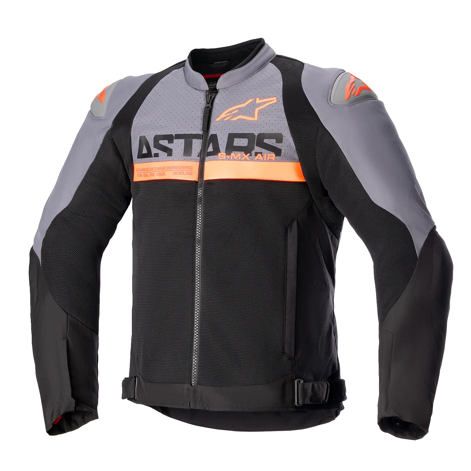 ALPINESTARS SMX Air Jacket - Gray/Black/Orange - Large 3306523-914-L