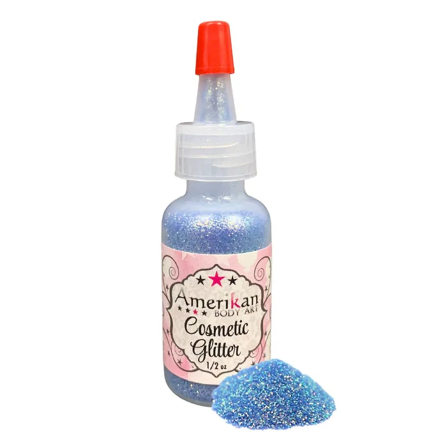 Amerikan Body Art Sheer Glitter - Holographic Mystic (0.5 oz)