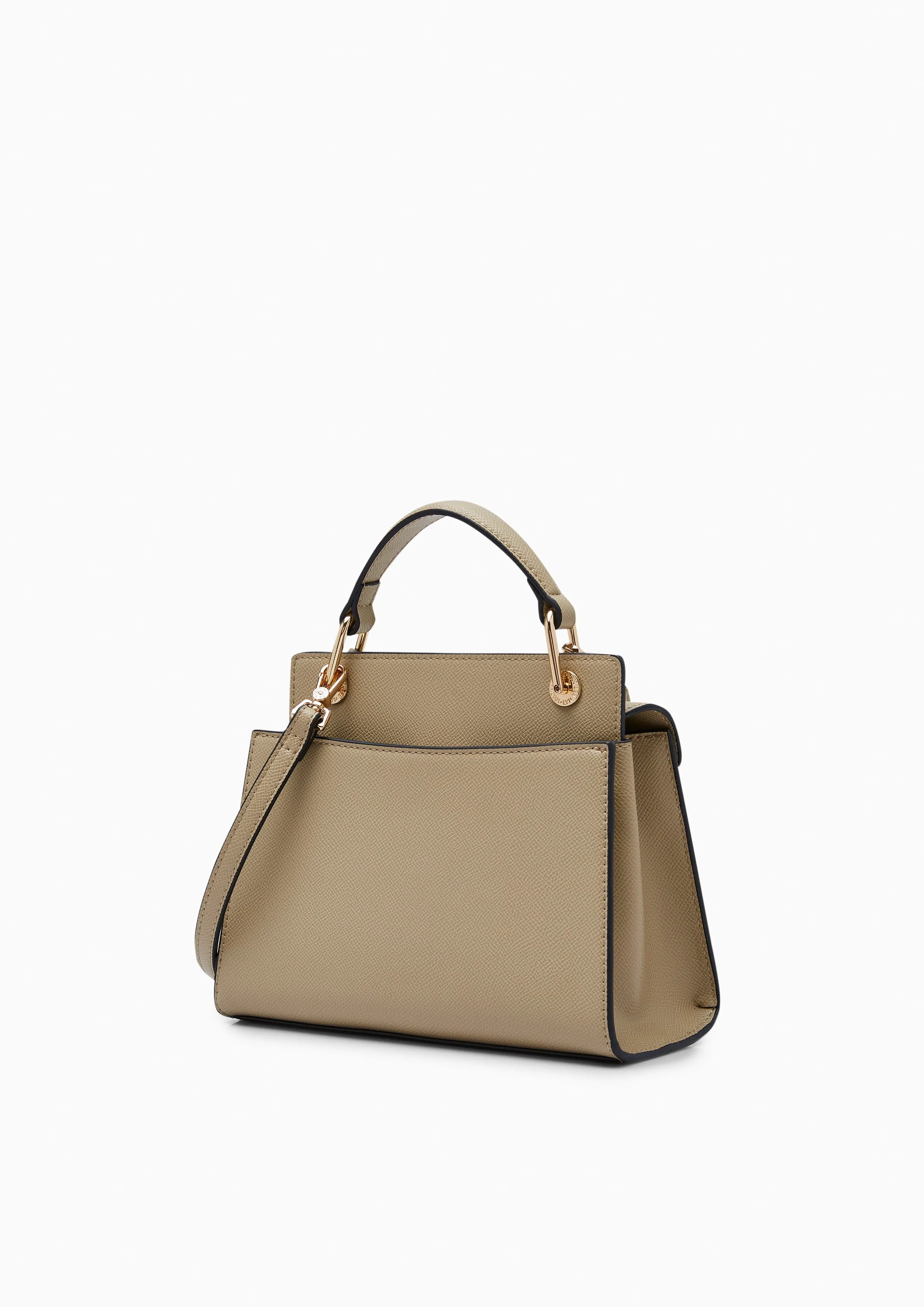 Anderson Top Handle S Handbag - Dark Beige