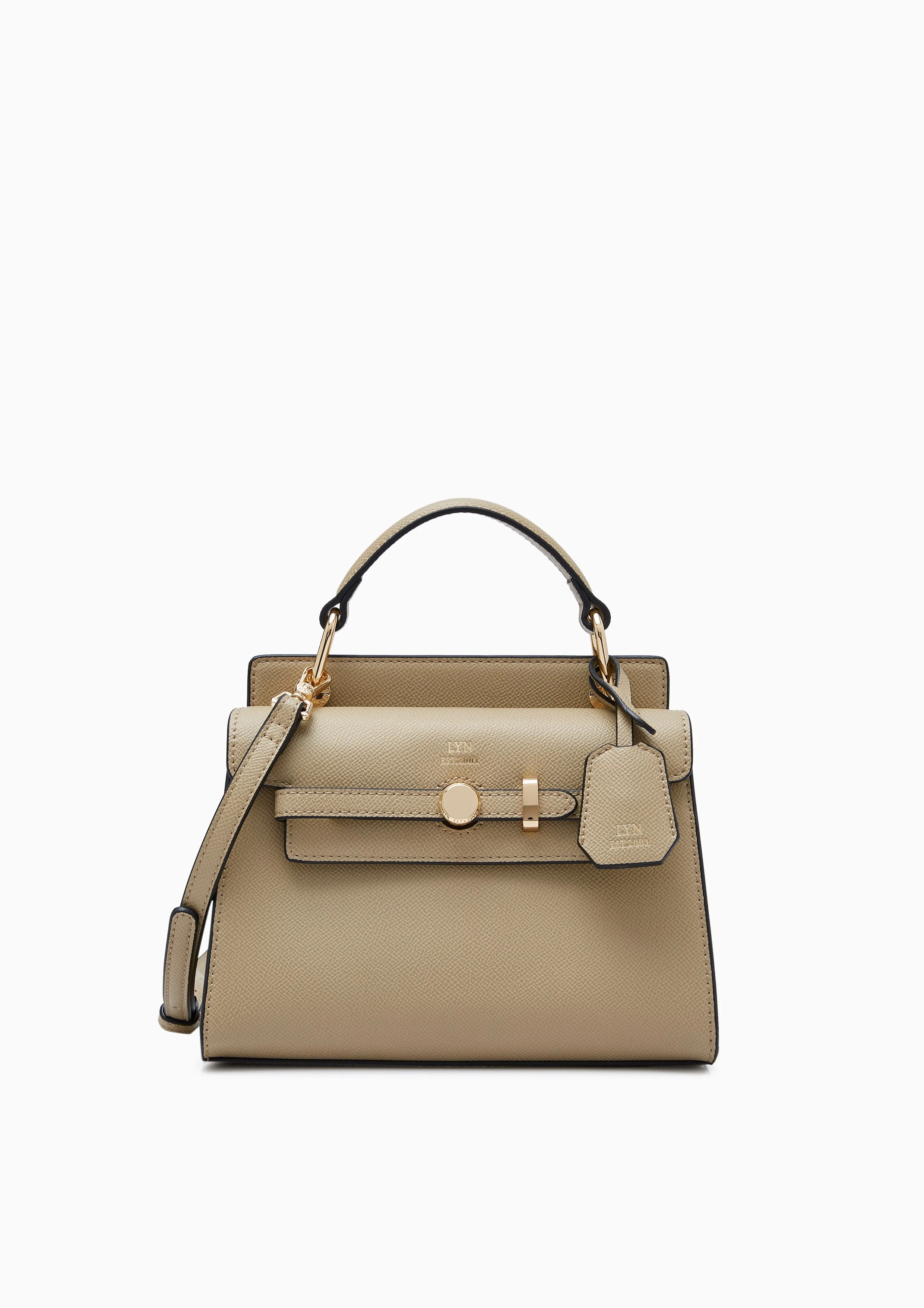 Anderson Top Handle S Handbag - Dark Beige