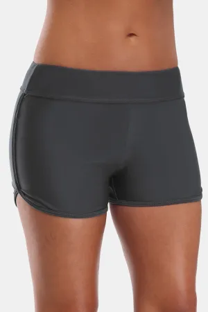 Attraco Women's Grey Swim Short