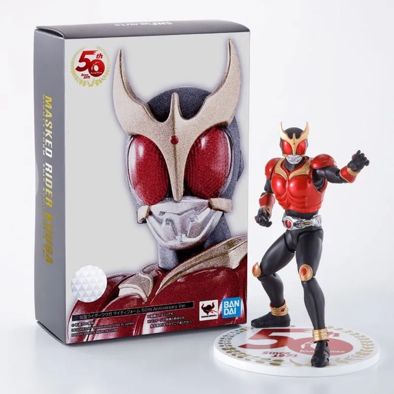 Bandai Tamashii Nations SHFMR61350L SH Figuarts Shinkocchouseihou Kamen Rider Kuuga Mighty Form 50th Anniversary Version