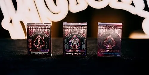 Bicycle Cyberpunk Hardwired Premium Playing Cards, 1 Deck