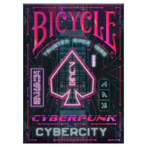 Bicycle Playing Cards - Cyberpunk Cybercity