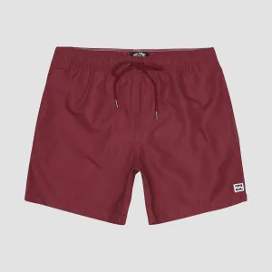 Billabong All Day 16" Layback Boardshorts Blood