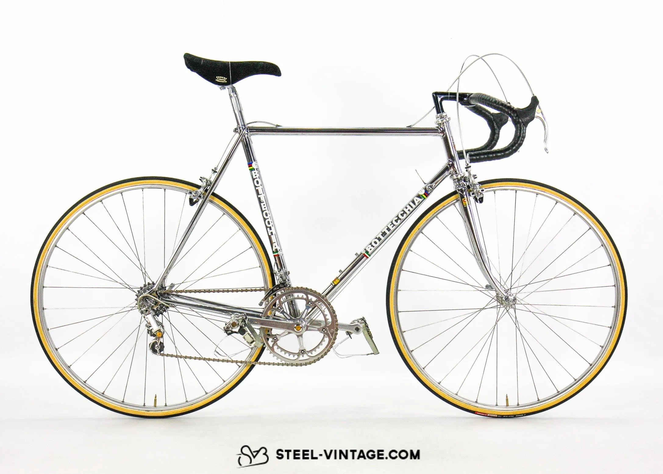 Bottecchia Professional Chromed 50th Anniversary Bike 1980s