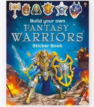 Build Your Own Fantasy Warriors Sticker Book