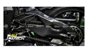 Carbon Fiber Swing Arm Covers for Yamaha R1 2015 