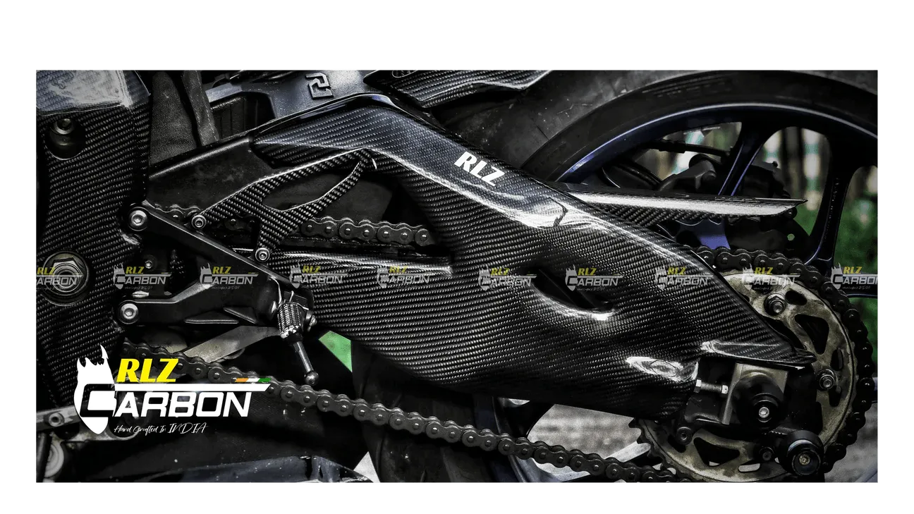 Carbon Fiber Swing Arm Covers for Yamaha R1 2015 