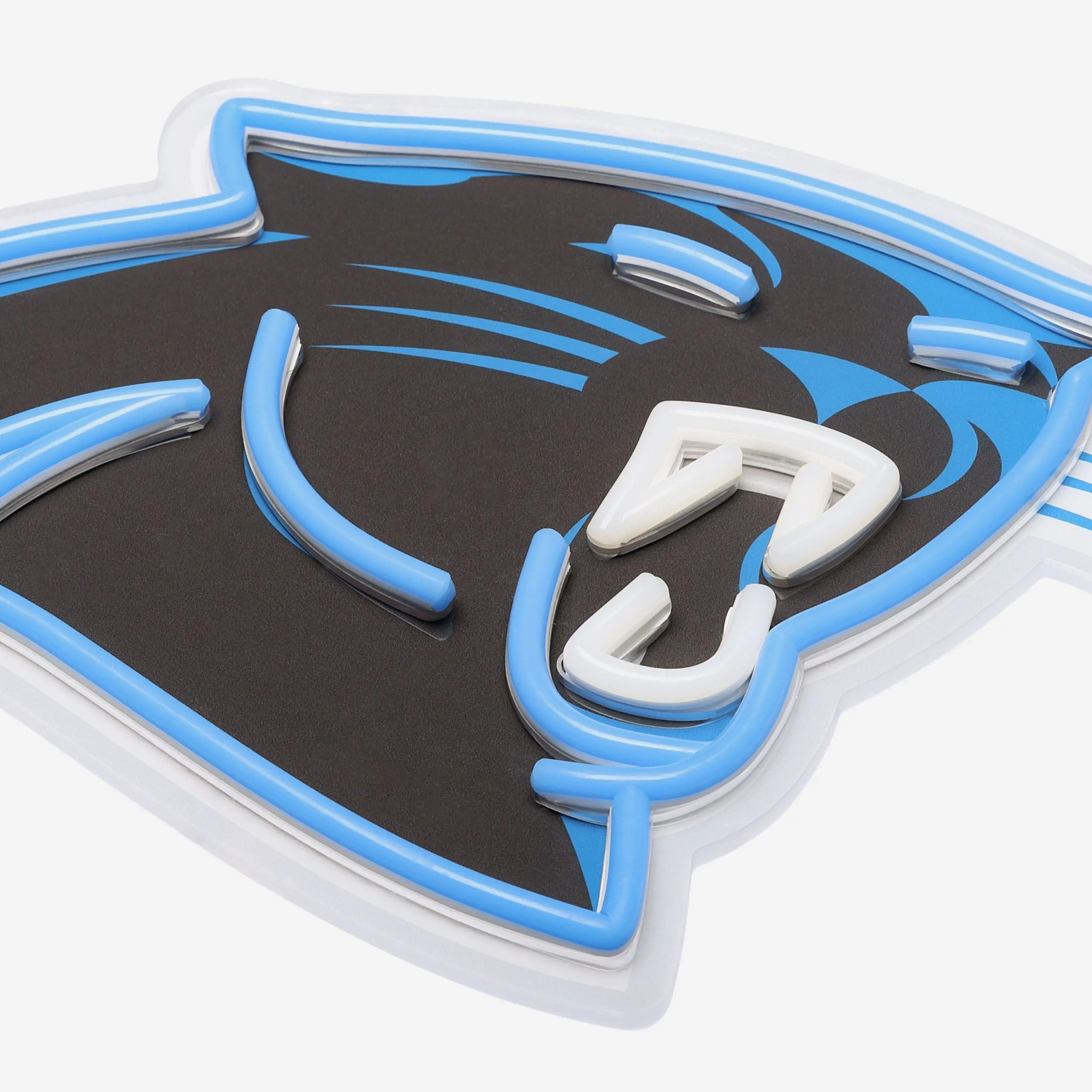 Carolina Panthers LED Neon Light Up Team Logo Sign