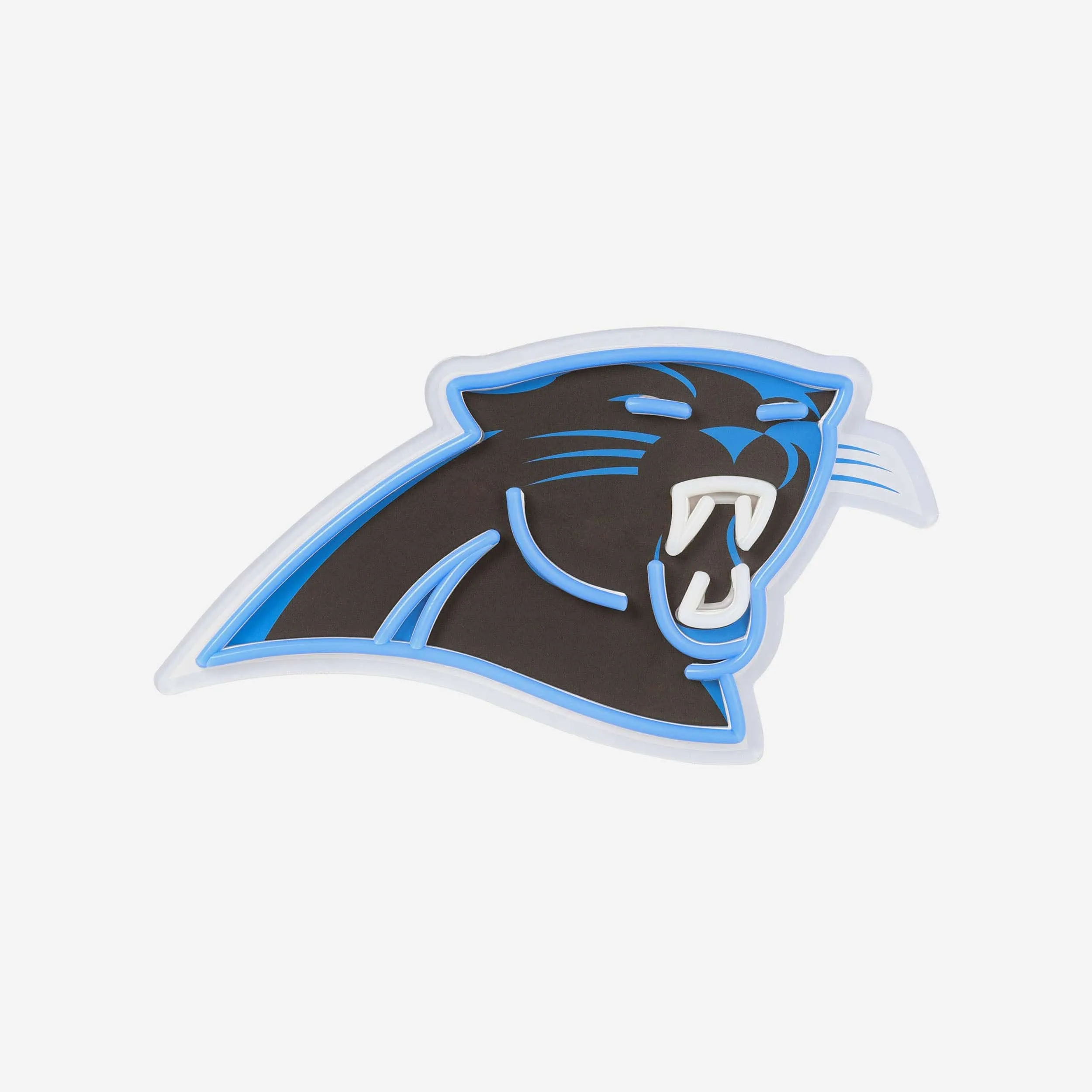 Carolina Panthers LED Neon Light Up Team Logo Sign